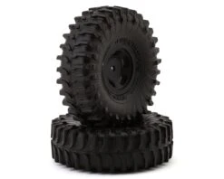 JConcepts The Hold 1.0" Pre-Mounted Tires (63mm OD) (2) W/Glide 5 Wheels (Green)