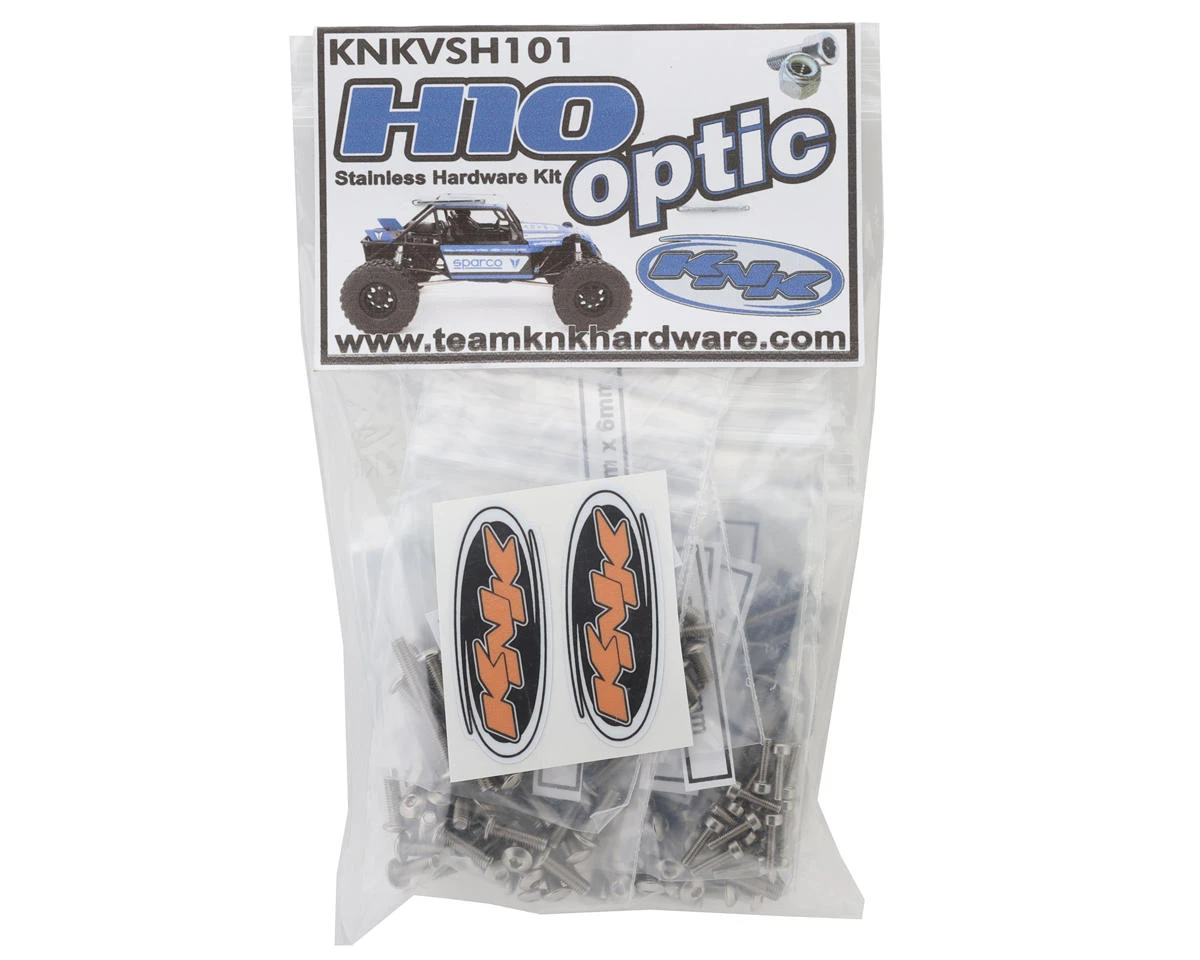 Team KNK Vanquish H10 Optic Stainless Steel Hardware Kit 1 Team KNK Vanquish H10 Optic Stainless Steel Hardware Kit