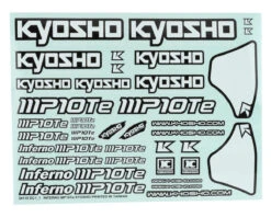 Kyosho MP10Te Decal Sheet