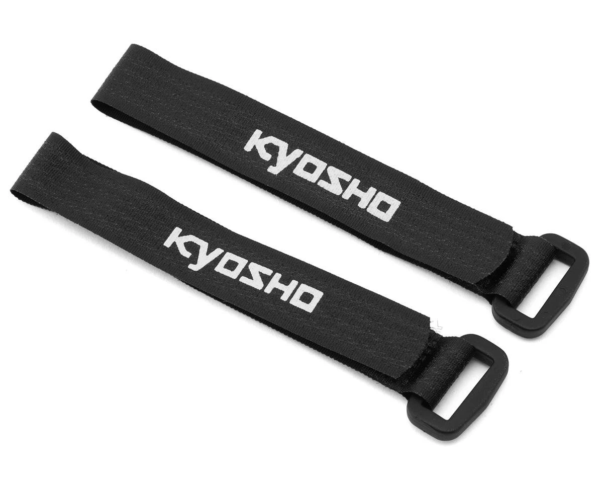Kyosho Fazer FZ02 Battery Hook And Loop Straps (2) 1 Kyosho Fazer FZ02 Battery Hook And Loop Straps (2)