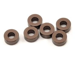 Kyosho 3x7x3mm Aluminum Washer (Gun Metal) (6)