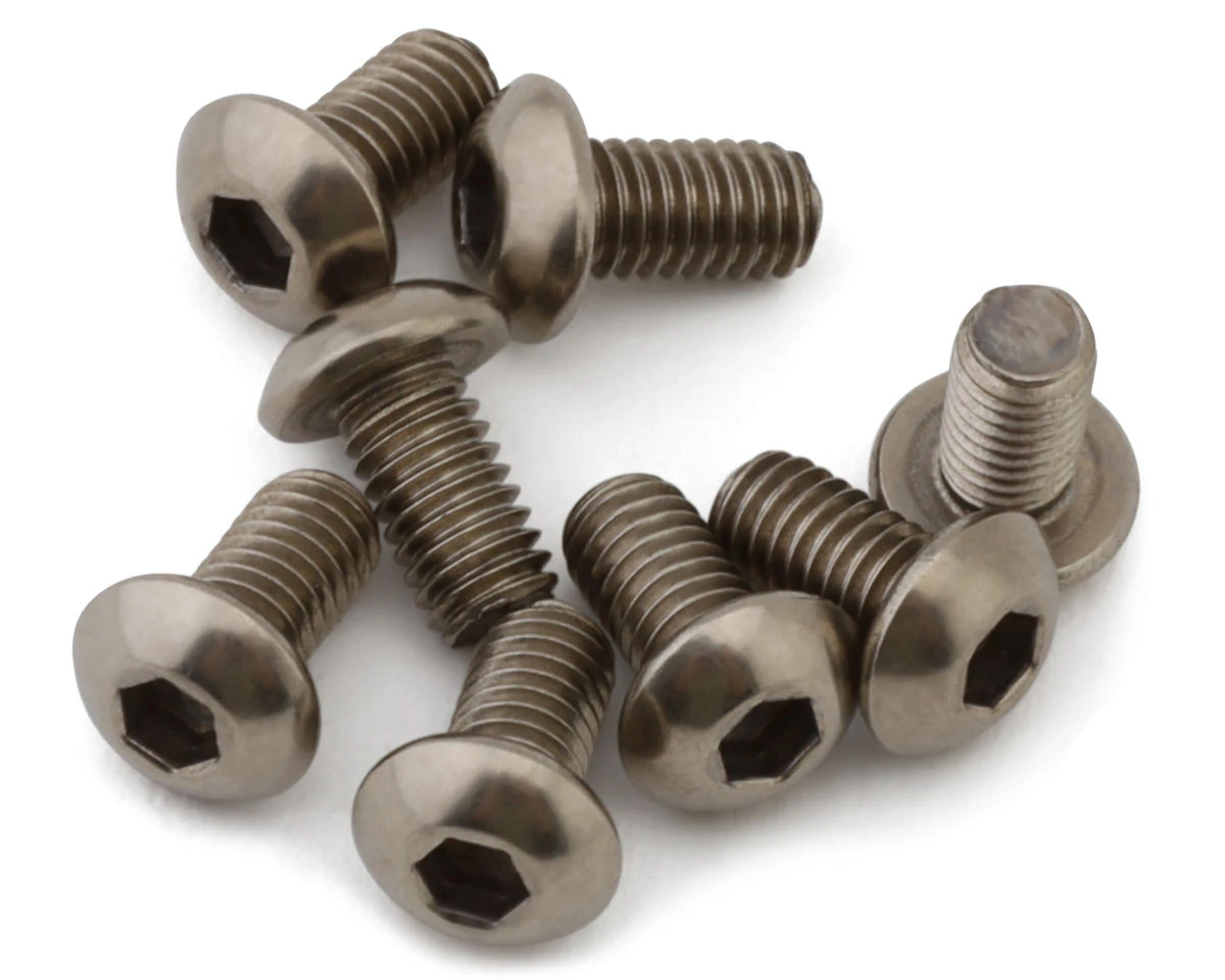 Mugen Seiki 3x6mm Titanium Button Head Screws (8) 1 Mugen Seiki 3x6mm Titanium Button Head Screws (8)