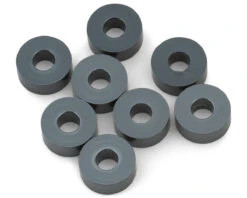 Mugen Seiki 3x8x3mm Roll Center Spacers (Gun Metal) (8)