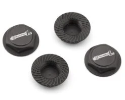 Position 1 RC Custom Laser Engraved 17mm 1/8 Serrated Wheel Nuts (Black) (4) -AMAIN HOBBIES SHOP nev100026pos 2