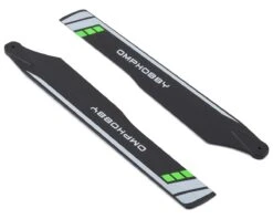 OMPHobby 175mm Main Blades (Orange) -AMAIN HOBBIES SHOP omp oshm2106