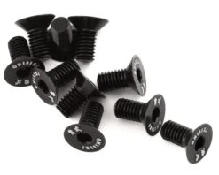 Onisiki 3x6mm Engraved 7075 Aluminum Flat Head Screws (10)
