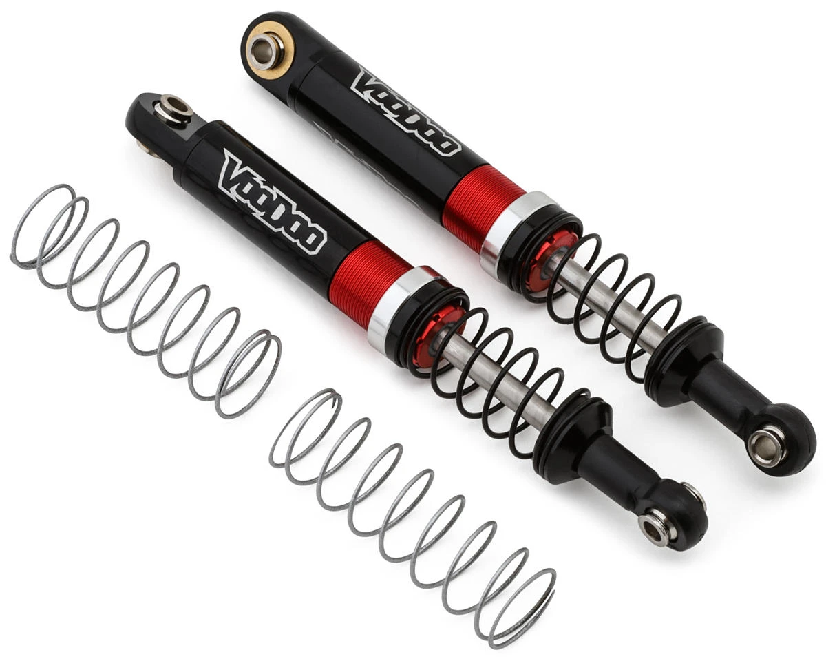 Team Ottsix Racing Voodoo 90mm Pre-Assembled Comp Shocks (Red) (2) 2 Team Ottsix Racing Voodoo 90mm Pre-Assembled Comp Shocks (Red) (2) - Image 2