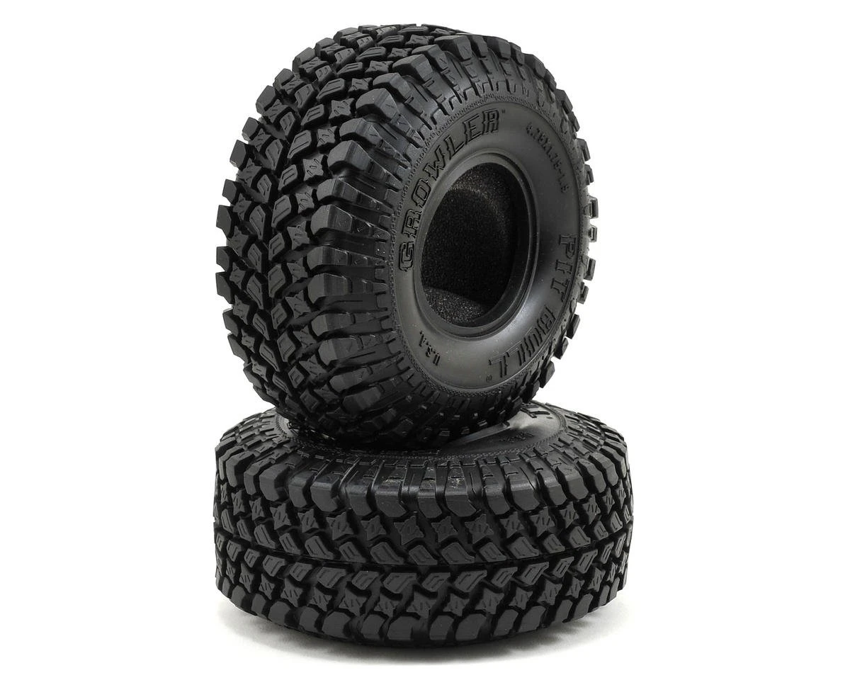 Pit Bull Tires Growler AT/Extra 1.9" Scale Rock Crawler Tires (2) (Komp) W/Foam 1 Pit Bull Tires Growler AT/Extra 1.9" Scale Rock Crawler Tires (2) (Komp) W/Foam
