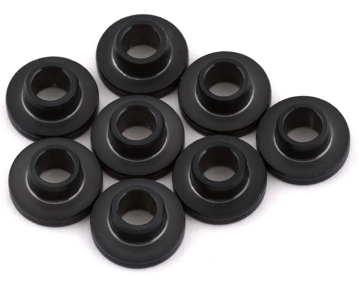 PSM Aluminum Flat Servo Washers (Dark Grey) (8) 1 PSM Aluminum Flat Servo Washers (Dark Grey) (8)