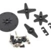 ProTek RC Plastic Servo Arm & Accessories Set (25T) W/Horns, Eyelets, Rubber Grommets & Screws