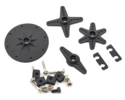 ProTek RC Plastic Servo Arm & Accessories Set (25T) W/Horns, Eyelets, Rubber Grommets & Screws