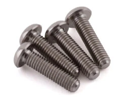 ProTek RC 3x16mm "Grade 5" Titanium Button Head Hex Screw (4) -AMAIN HOBBIES SHOP ptk t 5083