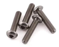 ProTek RC 3x16mm "Grade 5" Titanium Button Head Hex Screw (4) -AMAIN HOBBIES SHOP ptk t 5089