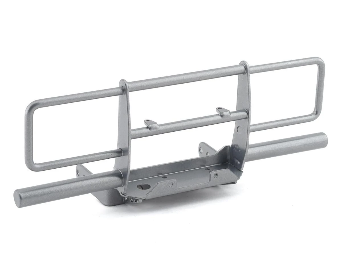RC4WD CChand Vanquish VS4-10 Origin Oxer Steel Front Winch Bumper (Silver) W/IPF Light Buckets 1 RC4WD CChand Vanquish VS4-10 Origin Oxer Steel Front Winch Bumper (Silver) W/IPF Light Buckets
