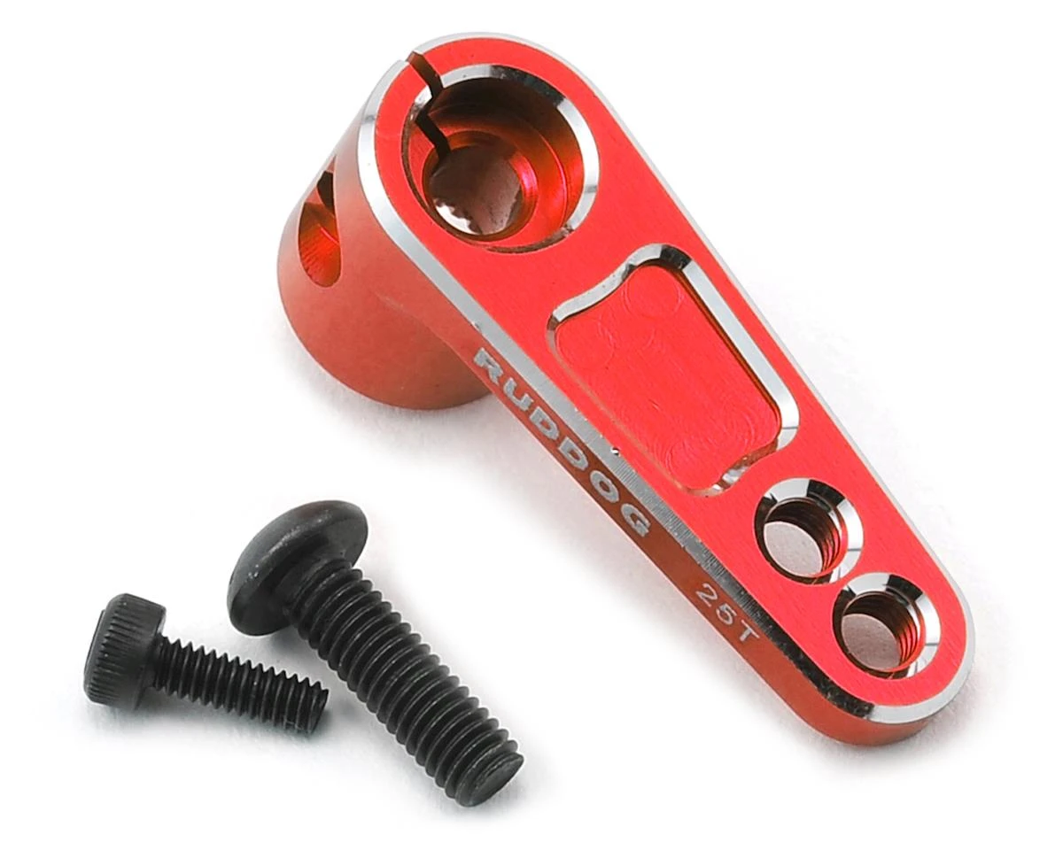 Ruddog Aluminum Offset Servo Horn (Red) (25T-ProTek/Ruddog/Savox) 1 Ruddog Aluminum Offset Servo Horn (Red) (25T-ProTek/Ruddog/Savox)