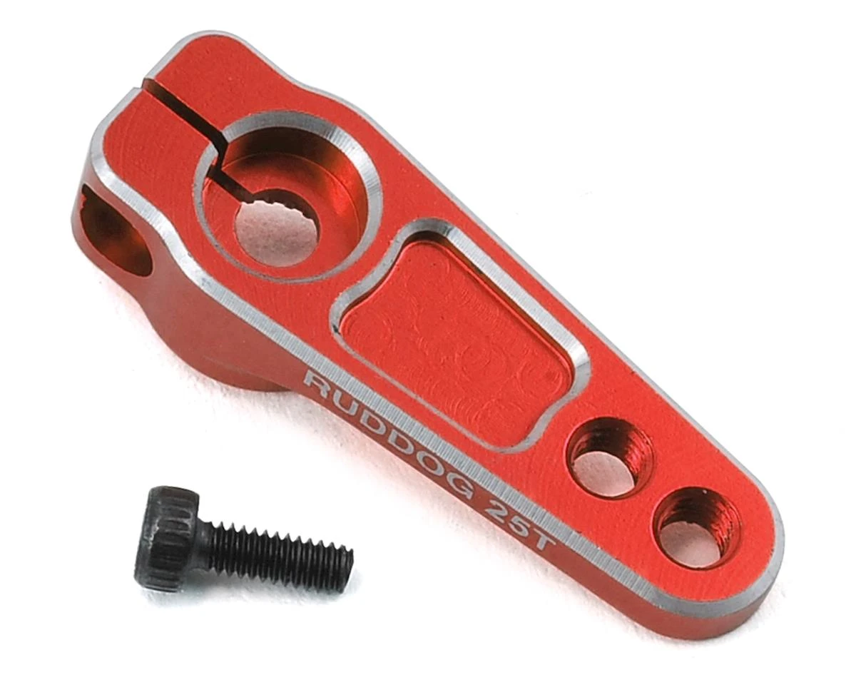 Ruddog Aluminum Servo Horn (Red) (25T-ProTek/Ruddog/Savox) 1 Ruddog Aluminum Servo Horn (Red) (25T-ProTek/Ruddog/Savox)