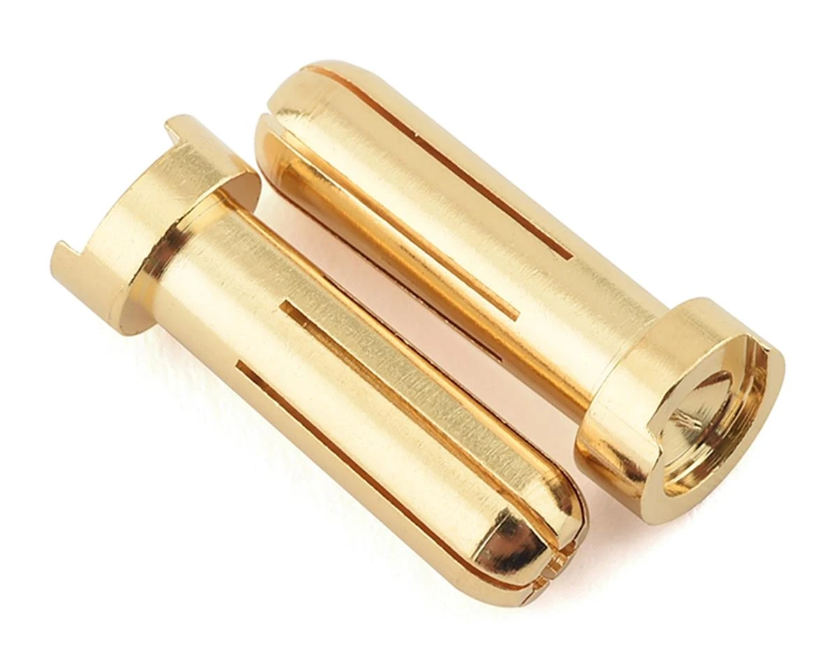Ruddog 5mm Gold Male Bullet Plug (10) 1 Ruddog 5mm Gold Male Bullet Plug (10)