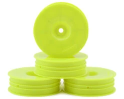 Ruddog 2.2" 2WD Front Slim Carpet Buggy Wheels (White) (4) W/12mm Hex