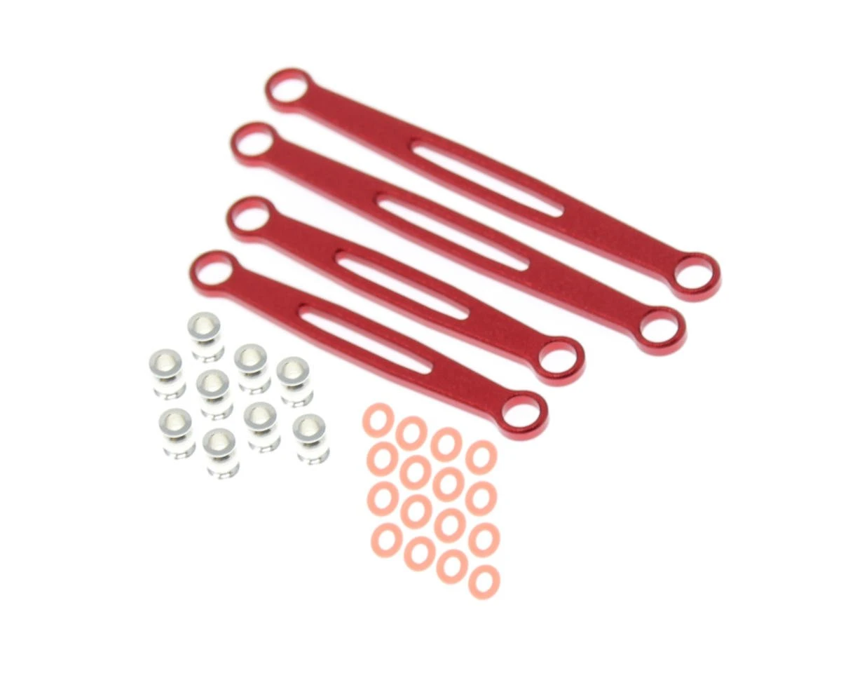 Redcat MT-18 Brass Front/Rear Links (Black) (4) 2 Redcat MT-18 Brass Front/Rear Links (Black) (4) - Image 2