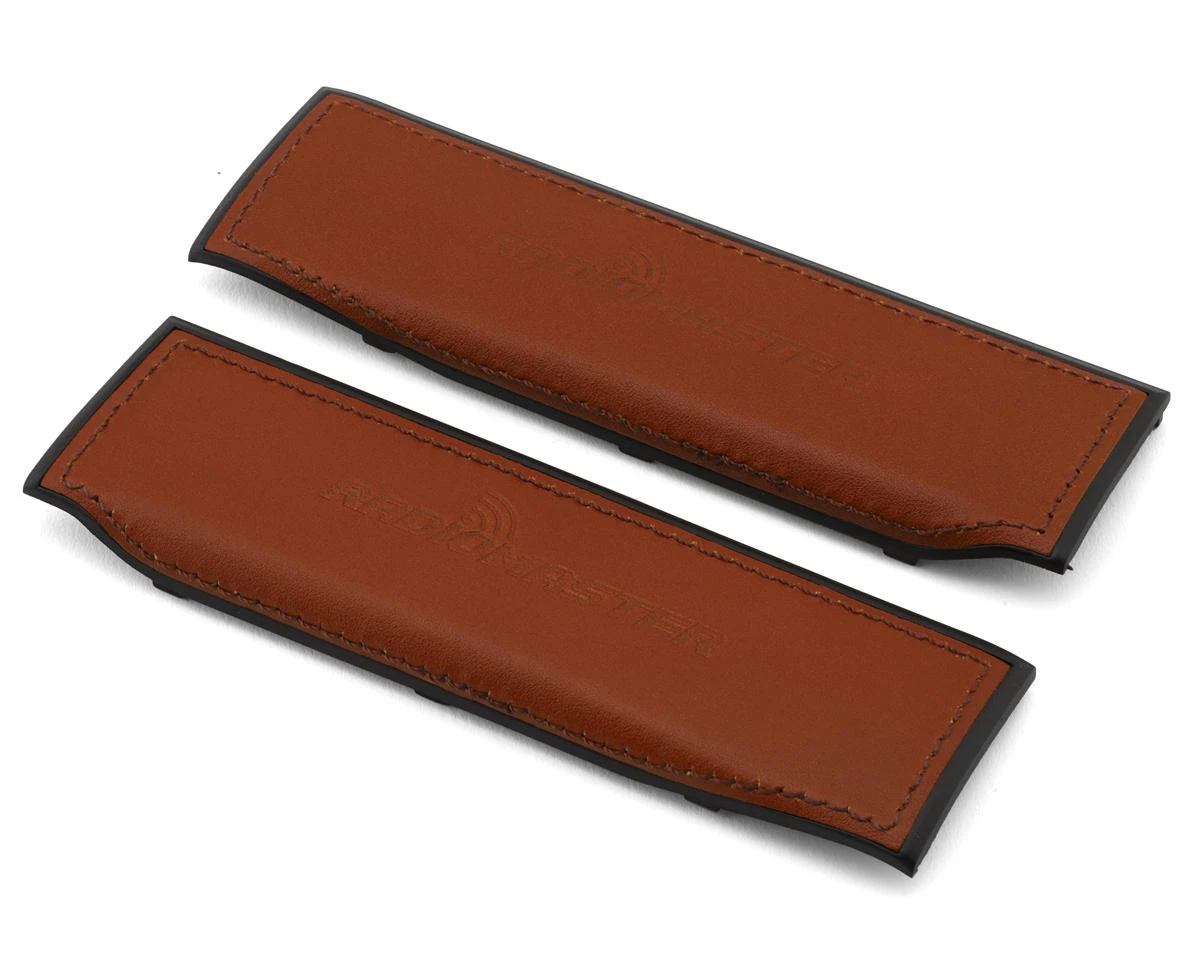 RadioMaster TX16S MKII Leather Side Grips (Brown) (2) 2 RadioMaster TX16S MKII Leather Side Grips (Brown) (2) - Image 2