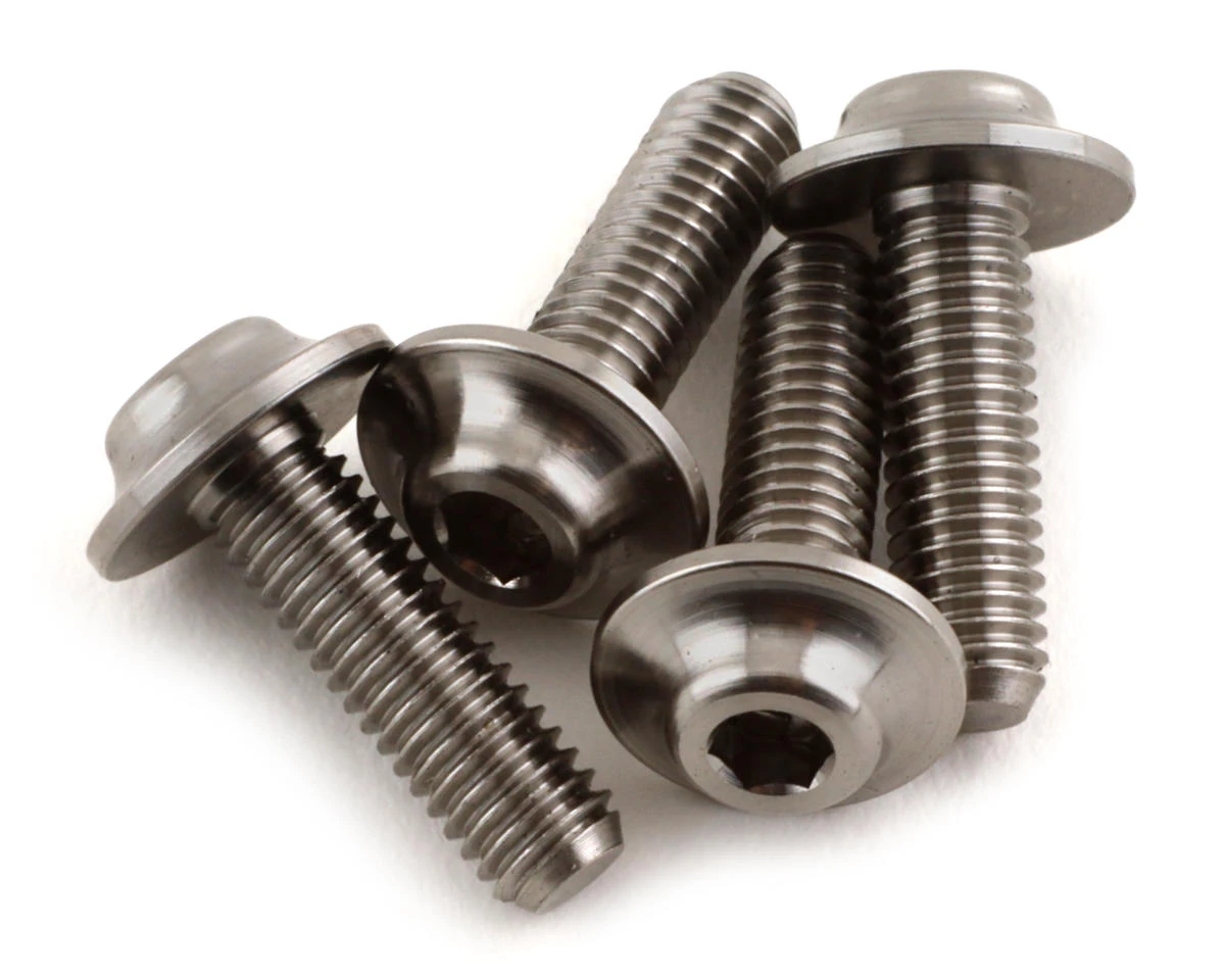 Reve D 3x10mm Large Diameter SPM Titanium Button Head Screw (4) 1 Reve D 3x10mm Large Diameter SPM Titanium Button Head Screw (4)