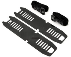 SAB Goblin Carbon Fiber Battery Tray Set W/Battery Straps