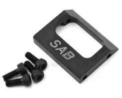 SAB Goblin Aluminum Tail Case Spacer (Matte Black)