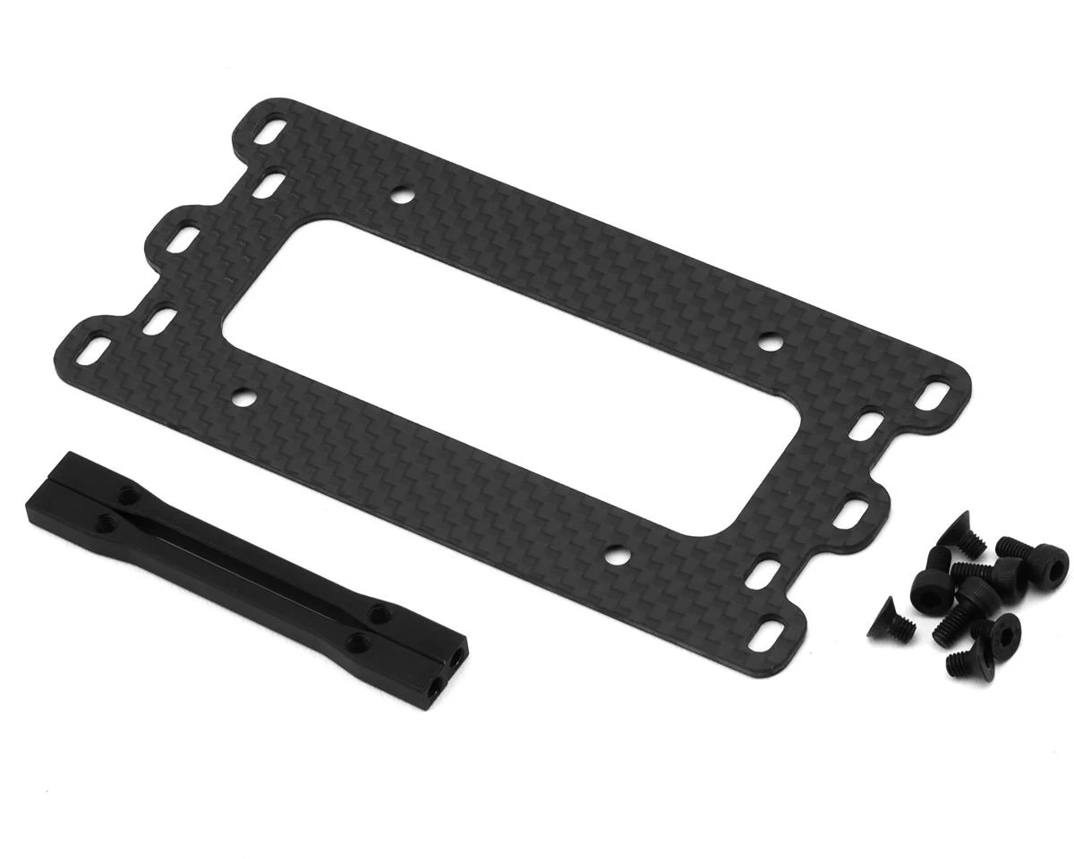 SAB Goblin Carbon Fiber ESC Mount W/Mounting Hardware 1 SAB Goblin Carbon Fiber ESC Mount W/Mounting Hardware