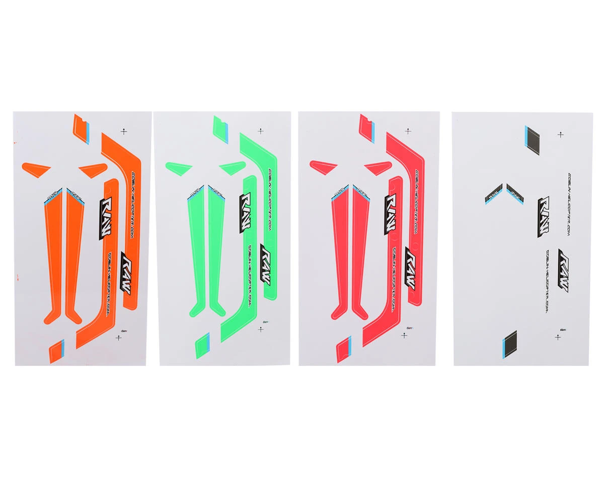 SAB Goblin Decal Set (White/Orange/Pink/Green) (Raw 500) 1 SAB Goblin Decal Set (White/Orange/Pink/Green) (Raw 500)