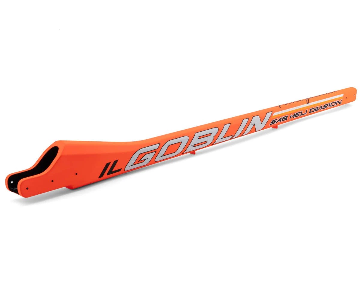 SAB Goblin Carbon Fiber Boom (Orange) (ilGoblin Pro 700) 2 SAB Goblin Carbon Fiber Boom (Orange) (ilGoblin Pro 700) - Image 2