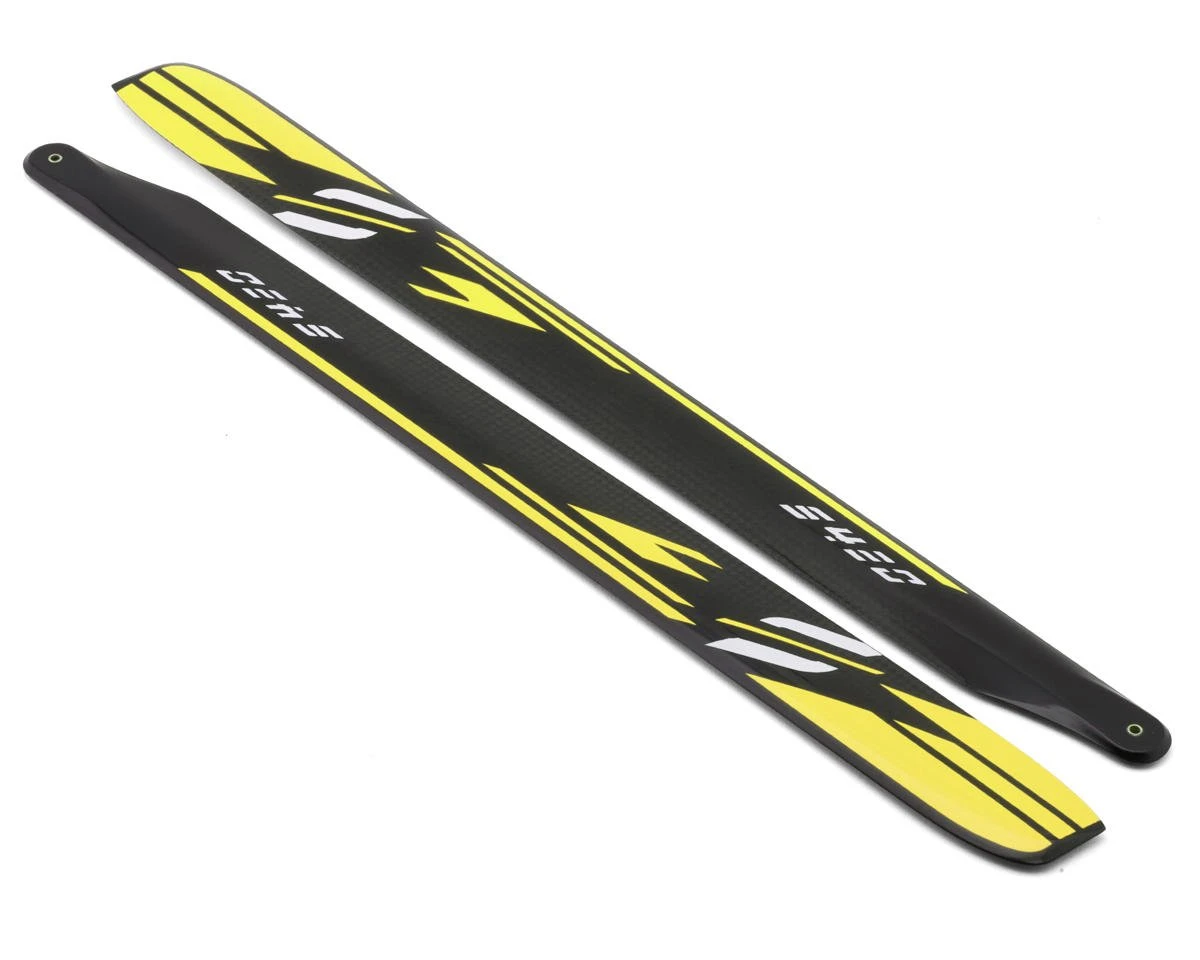 SAB Goblin 420mm "S-Line" Carbon Fiber Main Blade Set (Yellow) 1 SAB Goblin 420mm "S-Line" Carbon Fiber Main Blade Set (Yellow)