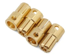 Samix 6.5mm High Current Bullet Plug Connectors (5 Male) -AMAIN HOBBIES SHOP sambp65 004m