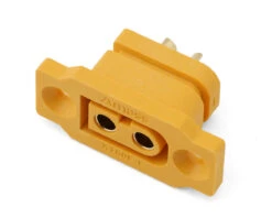 Samix XT60EF/XT60H Mountable Connectors W/Wire Cover (1 Male/1 Female) -AMAIN HOBBIES SHOP samcxt60ef 001f