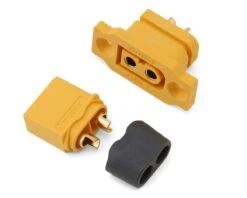 Samix XT60EF Mountable Mountable Connectors (3 Female) -AMAIN HOBBIES SHOP samcxt60efh 001 1