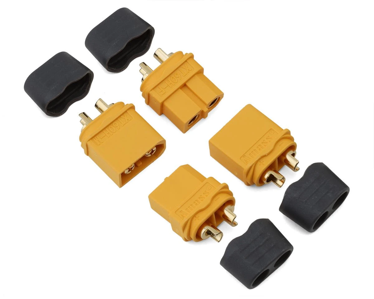Samix XT60 Connectors W/Wire Covers (3 Male/3 Female) 9 Samix XT60 Connectors W/Wire Covers (3 Male/3 Female) - Image 9