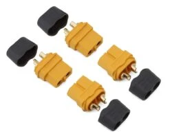 Samix XT60 Connectors W/Wire Covers (3 Male/3 Female) 13 Samix XT60 Connectors W/Wire Covers (3 Male/3 Female) -AMAIN HOBBIES SHOP samcxt60h 004f 1