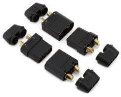 Samix XT90 Connectors (Black) (4 Male) W/Wire Covers 19 Samix XT90 Connectors (Black) (4 Male) W/Wire Covers -AMAIN HOBBIES SHOP samcxt90 002bk