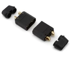 Samix XT90 Connectors (Black) (3 Male/3 Female) W/Wire Covers 17 Samix XT90 Connectors (Black) (3 Male/3 Female) W/Wire Covers -AMAIN HOBBIES SHOP samcxt90 002mbk 1