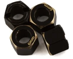 Samix FCX24 Brass Hex Adapter (4) (4mm)