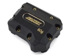 Samix Brass Differential Cover For Traxxas TRX-4 (Black) (60g) -AMAIN HOBBIES SHOP samtrx4 4075 1