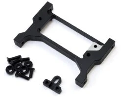 Samix Aluminum Adjustable Front Cross Brace/Servo Mount For Traxxas TRX-4 (Silver) -AMAIN HOBBIES SHOP samtrx4 6038 bk