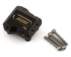Samix Brass Differential Cover For Traxxas TRX-4M (Black) (16g) -AMAIN HOBBIES SHOP samtrx4m 4075