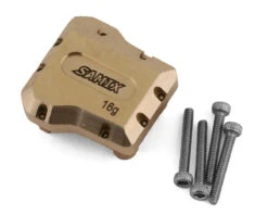 Samix Brass Differential Cover For Traxxas TRX-4M (Black) (16g)