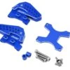 Samix Aluminum Rear Shock Mounts For Traxxas TRX-4M (Blue) (2)