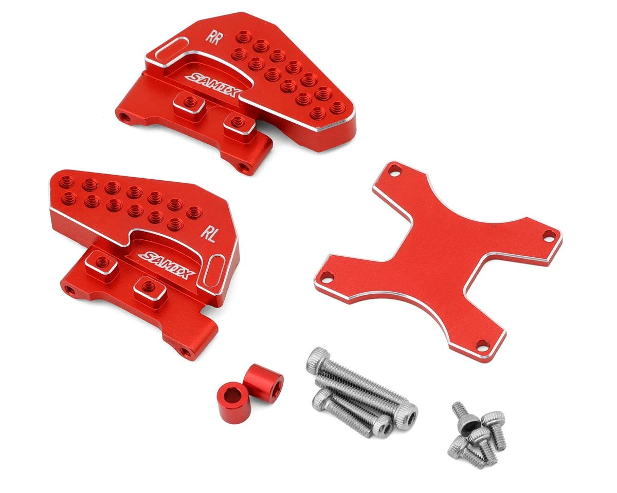 Samix Aluminum Rear Shock Mounts For Traxxas TRX-4M (Blue) (2) 2 Samix Aluminum Rear Shock Mounts For Traxxas TRX-4M (Blue) (2) - Image 2