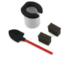 Scale By Chris 1/18 Miniature Scale Accessory Bundle W/Blue Tool Box, Jerry Can & Orange Ramps -AMAIN HOBBIES SHOP sbctr04