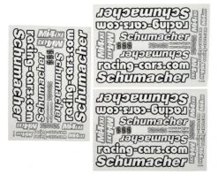 Schumacher Mi4CXL Decal Sheet Set (3)