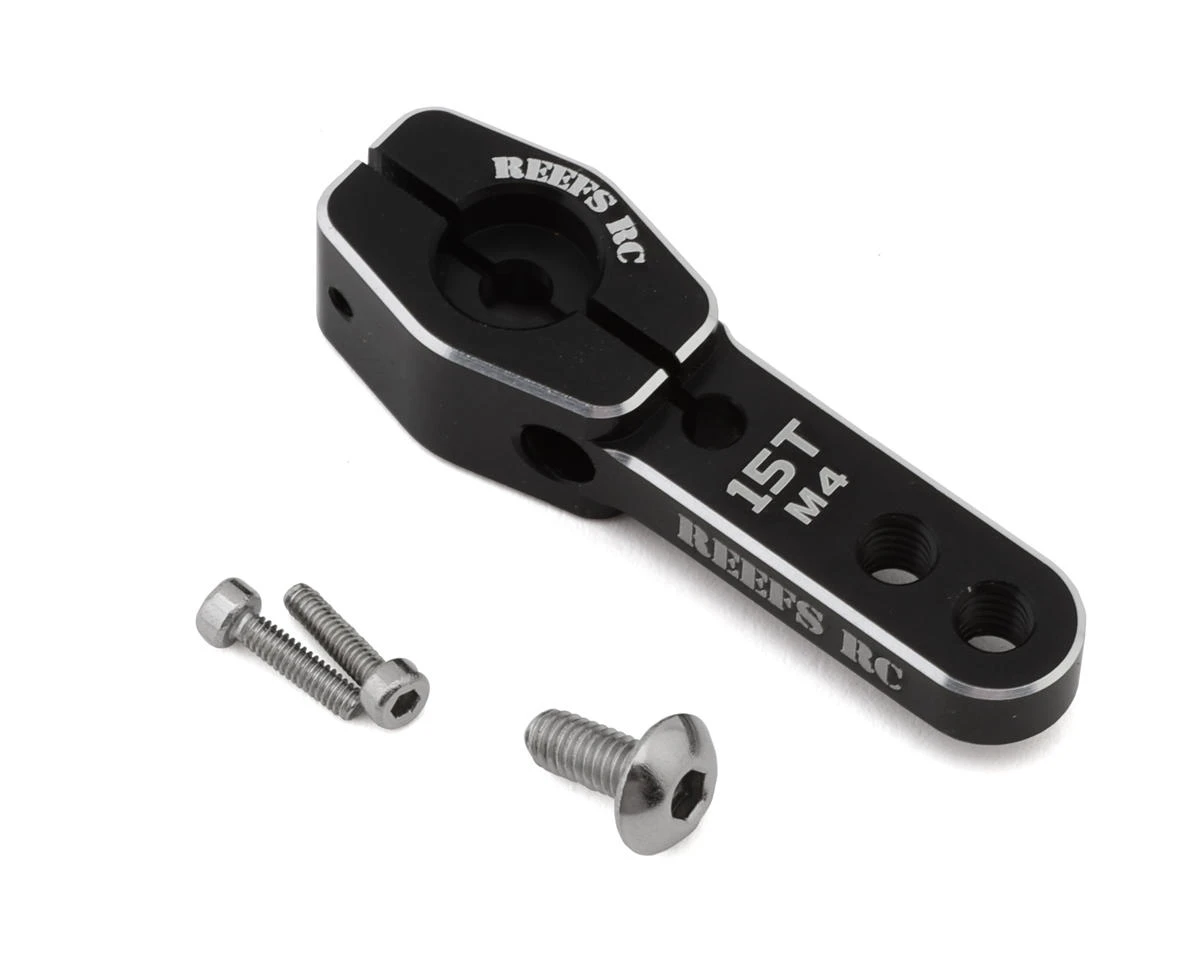 Reefs RC Single HD 5th Scale Servo Horn (15T) (4mm Holes) 1 Reefs RC Single HD 5th Scale Servo Horn (15T) (4mm Holes)