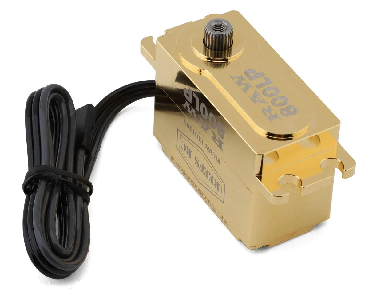 Reefs RC RAW800LP Digital Waterproof Low Profile Brushless Servo (High Voltage) (Brass Edition) 1 Reefs RC RAW800LP Digital Waterproof Low Profile Brushless Servo (High Voltage) (Brass Edition)