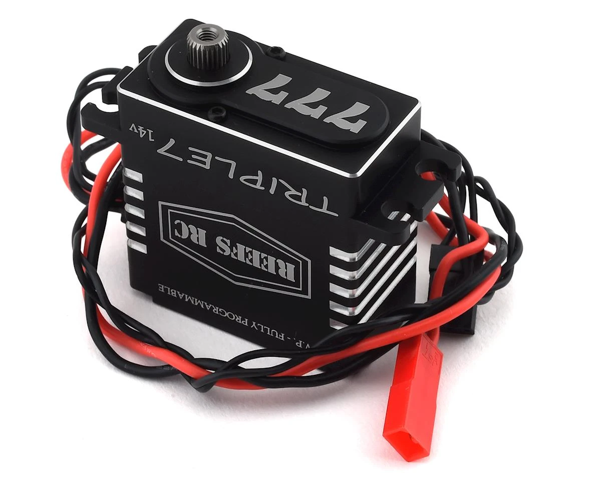 Reefs RC Triple7 14V Programable High Torque Steel Gear Digital Servo (High Voltage) 2 Reefs RC Triple7 14V Programable High Torque Steel Gear Digital Servo (High Voltage) - Image 2